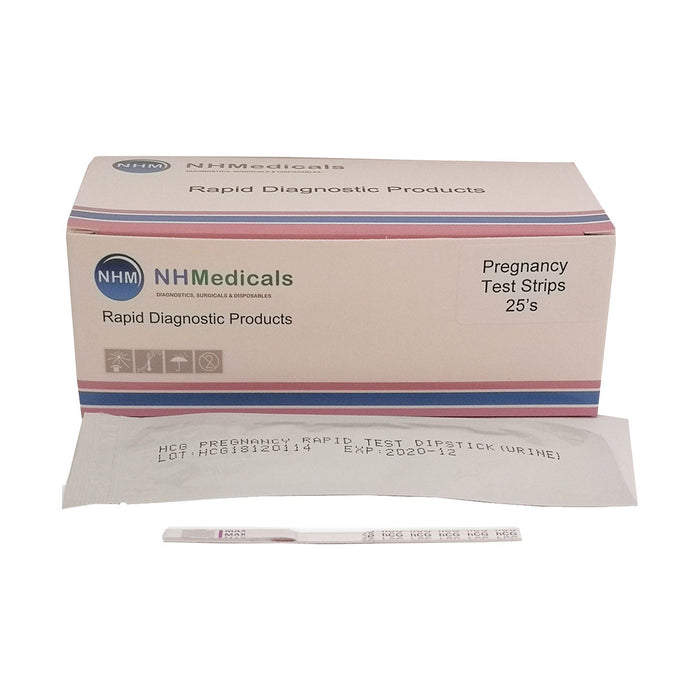 NHMedicals Pregnancy Test Strips 25 Pack