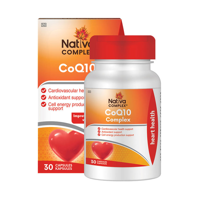 Nativa CoQ10 Complex 30 Capsules