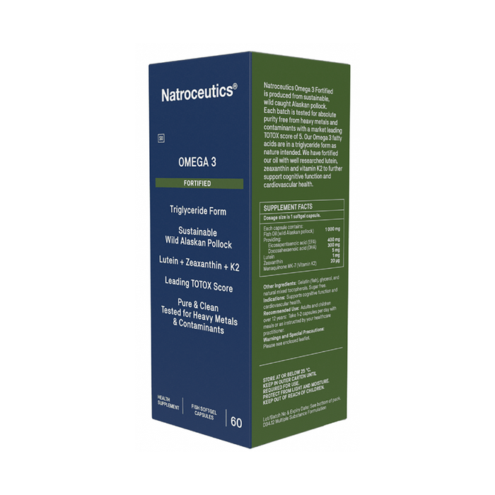 Natroceutics Omega 3 Fortified 60 Capsules