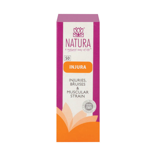 Natura Injura For Injuries Bruises & Muscular Strain Drops 25ml