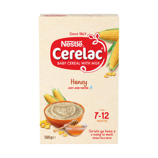 Nestle Cerelac Infant Cereal Stage 2 7-12 Months Honey 500g
