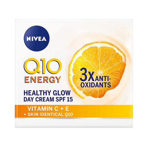 Nivea Q10 Day Cream Energy Jar SPF15 50ml