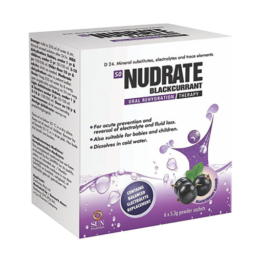 Nudrate Blackcurrant 5.3g X 6 Sachets