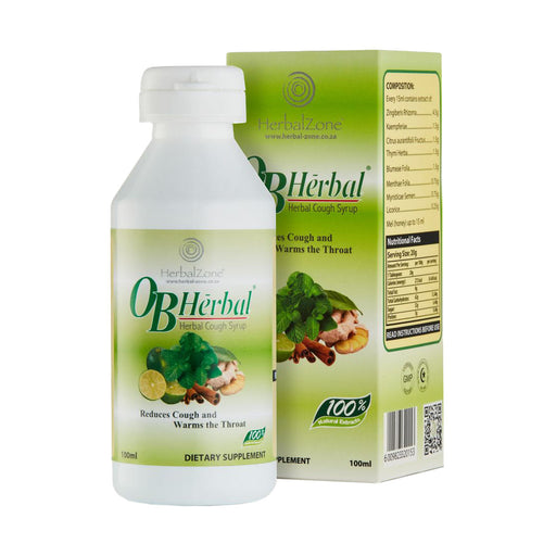 OB Herbal Natural Cough Syrup 100ml