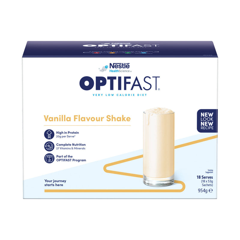 Optifast Shake Vanilla 53g x 18 Sachets