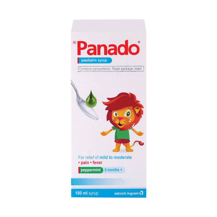 Panado Paediatric Peppermint Syrup 100ml