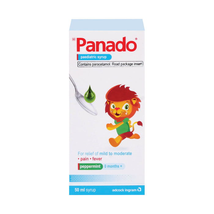 Panado Paediatric Peppermint Syrup 50ml