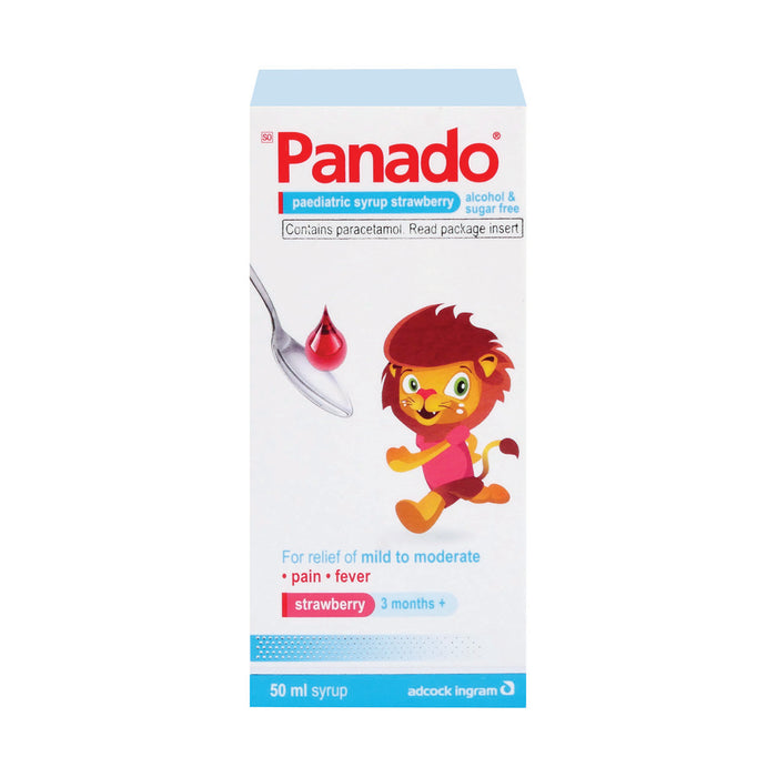 Panado Paediatric Strawberry Syrup 50ml