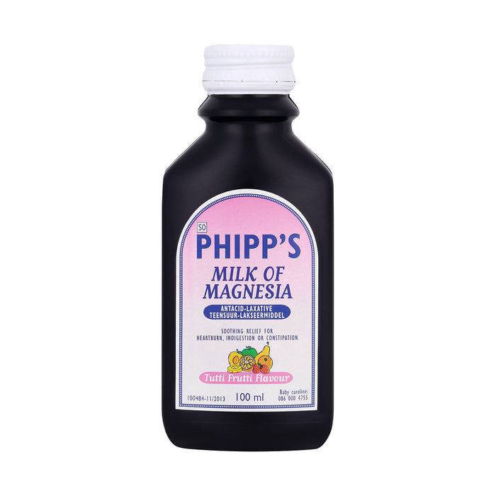 Phipp's Milk Of Magnesia Tutti Frutti 100ml