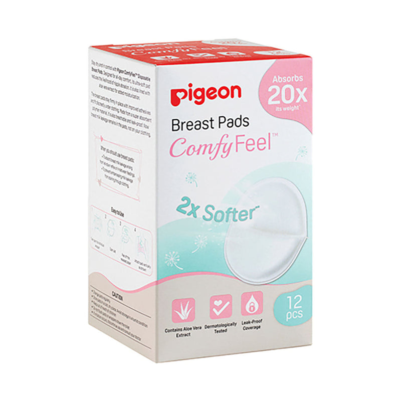 Pigeon Breast Pads Comfy Feel 12 Pack