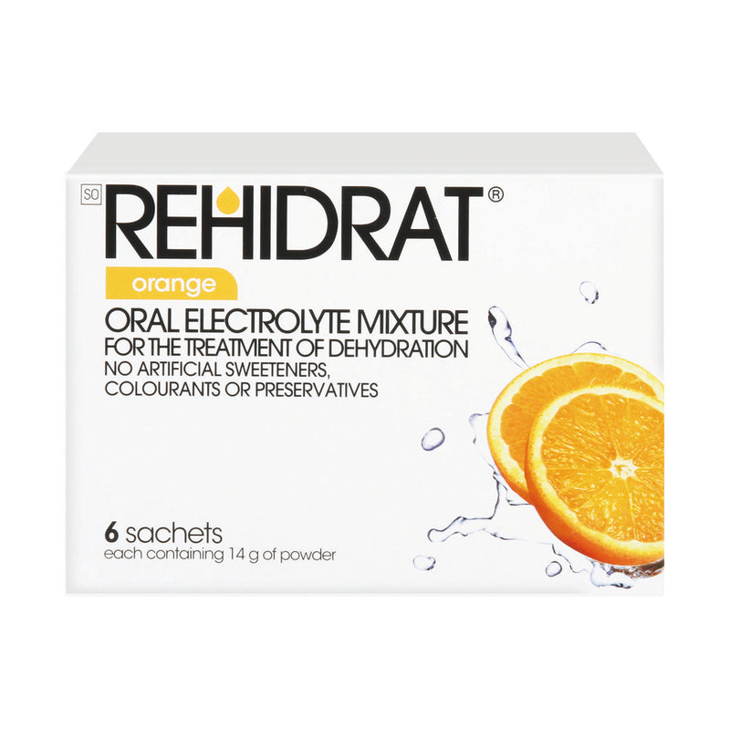 Rehidrat Electrolyte Mixture Orange 6 Sachets