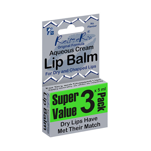 Reitzer Aqueous Lip Balm 5ml x 3 Pack