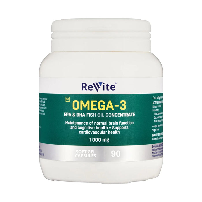 Revite Omega 3 1000mg 90 Capsules