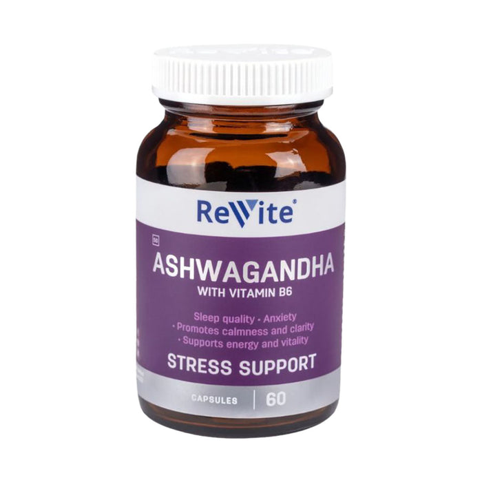 Revite Ashwagandha + B6 60 Capsules