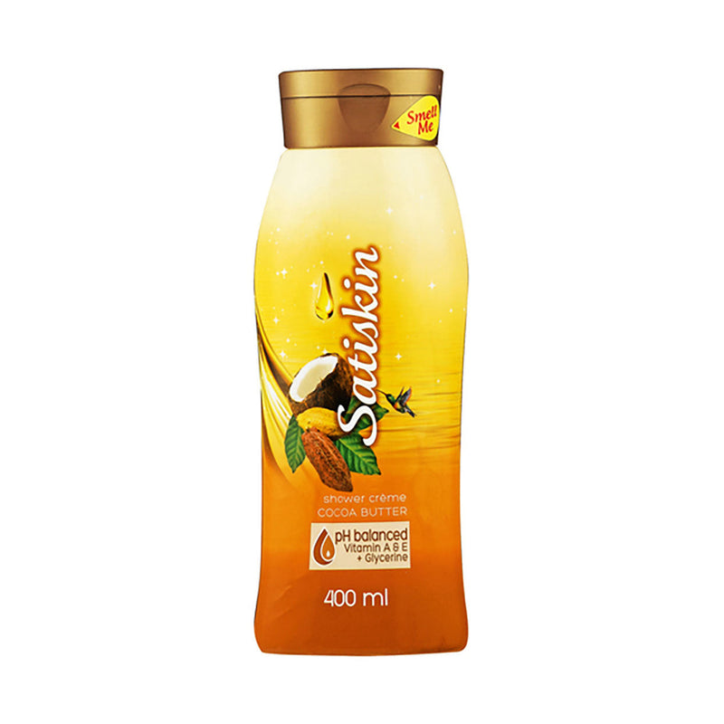 Satiskin Shower Gel-Cocoa Butter 400ml