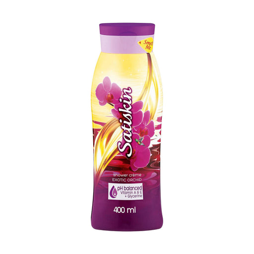 Satiskin Shower Gel Exotic Orchid 400ml