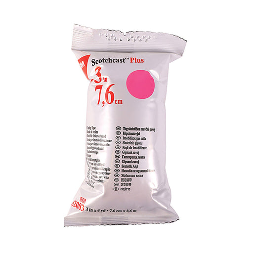 Scotchcast Plus Pink 75mm x 3.6m 82003 casting tape