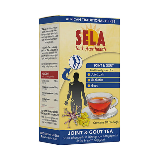 Sela Joint And Gout Health Tea 20 Teabags