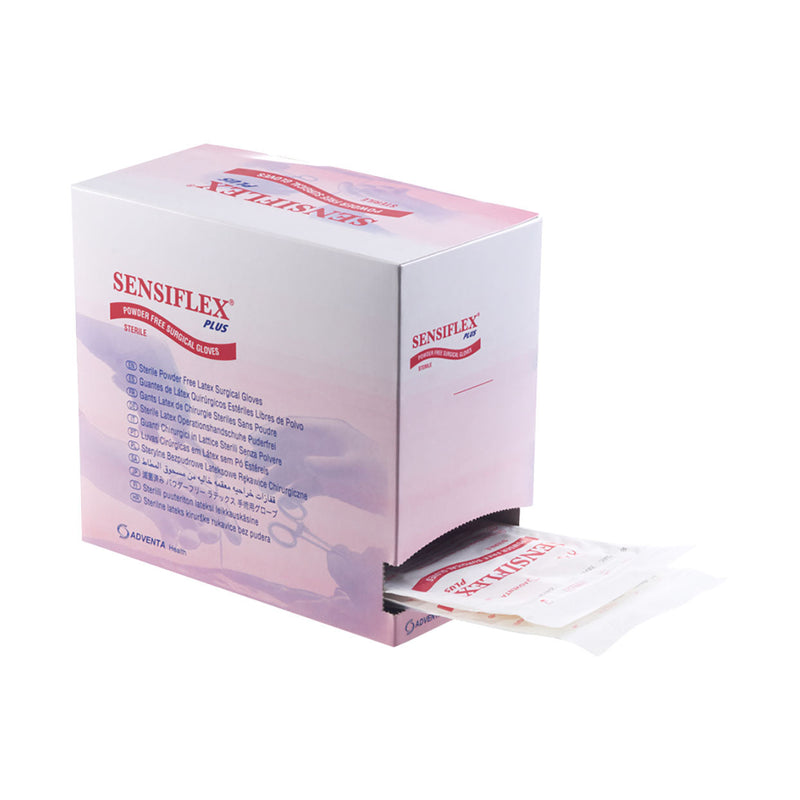Sensiflex Latex Gloves Powder Free 6.5 50 Pack
