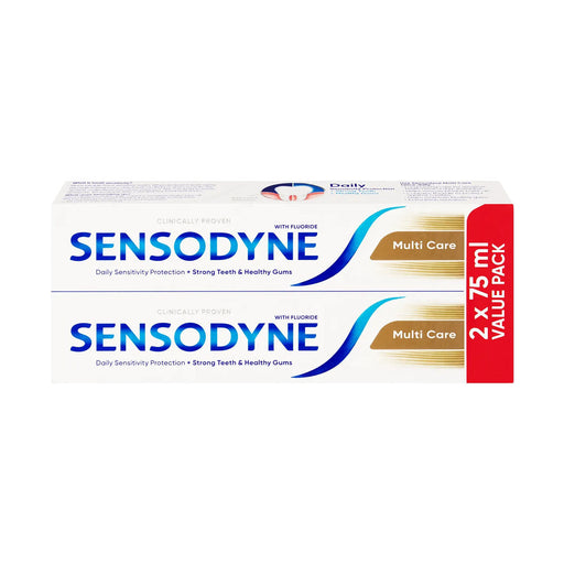 Sensodyne Toothpaste Multicare 75ml x 2 Pack