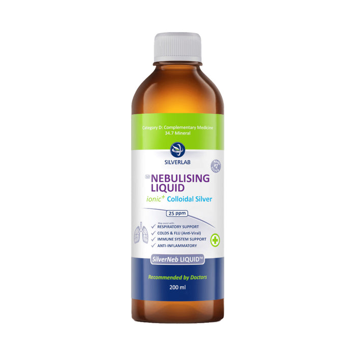 Silverlab ioNano 46TM, Nebulising Liquid 200 ml