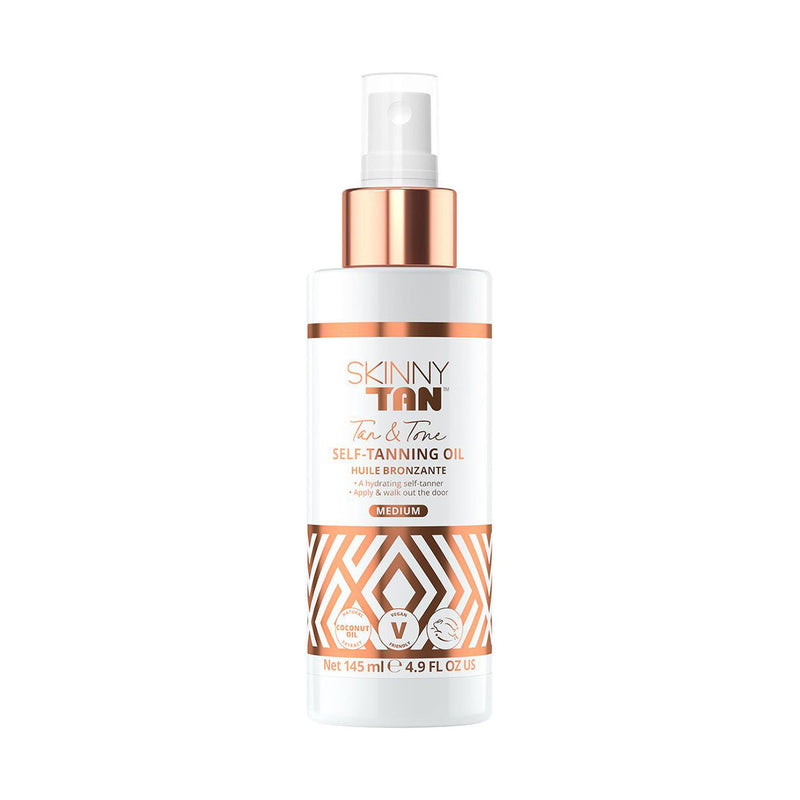 Skinny Tan Tan & Tone Oil Medium 145ml