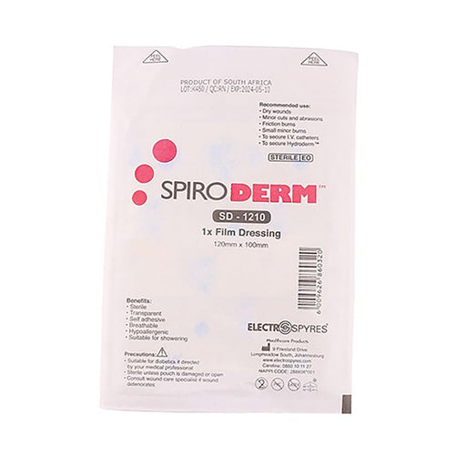 Spiroderm Butterfly Dressing 100 x 135mm 1 Unit