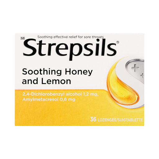 Strepsils Honey & Lemon 36 Lozenges