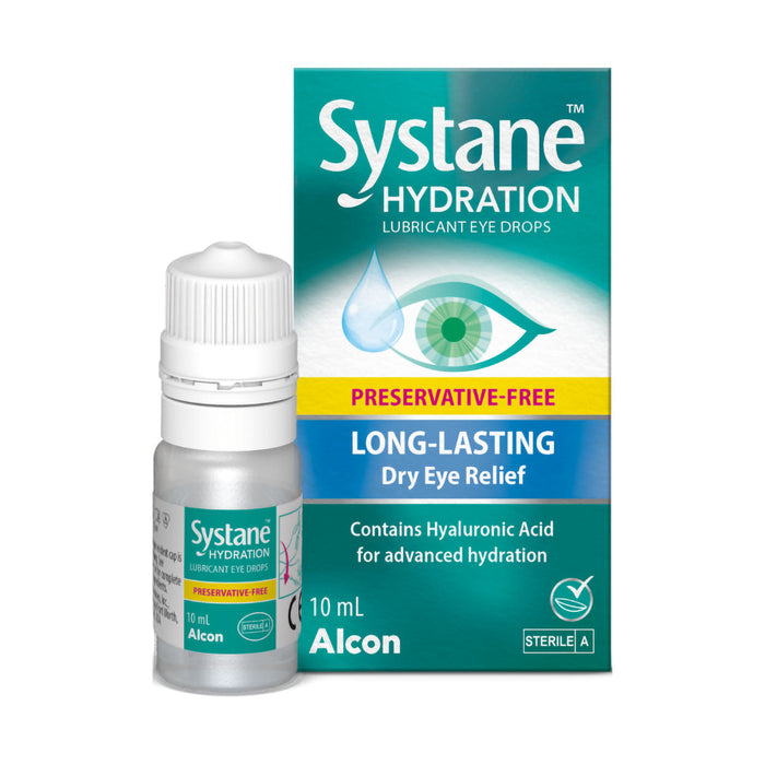 Systane Hydration Preservative-Free Lubricant Eye Drops 10ml