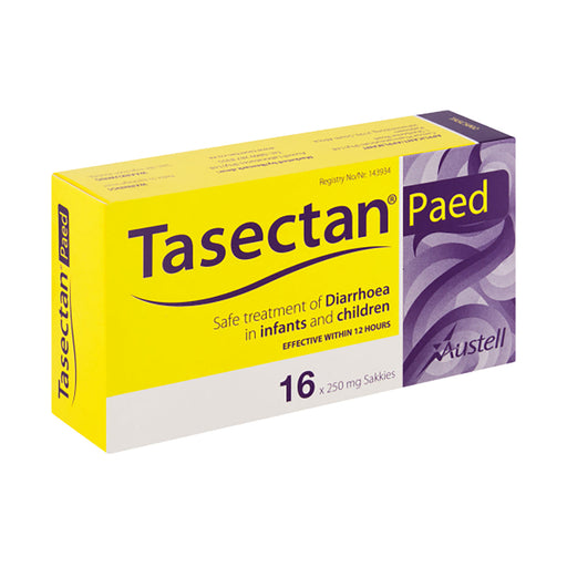 Tasectan Paed for Diarrhea 250 mg 16 Sachets