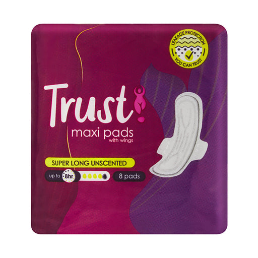 Trust Maxi Sanitary Pads Super Long 8 Pack