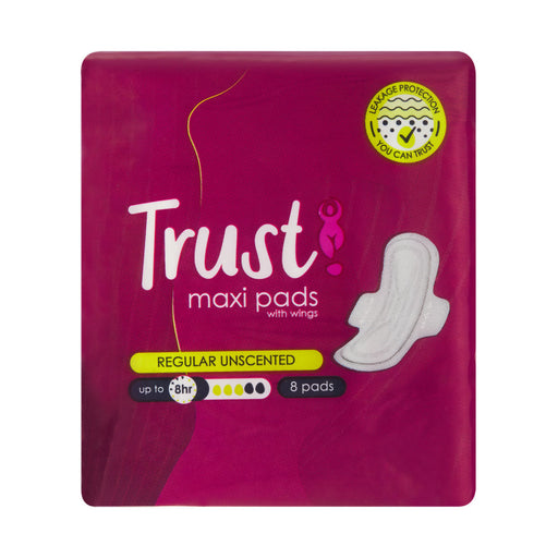 Trust Regular Soft Cotton Sanitary Pads 8 Pads