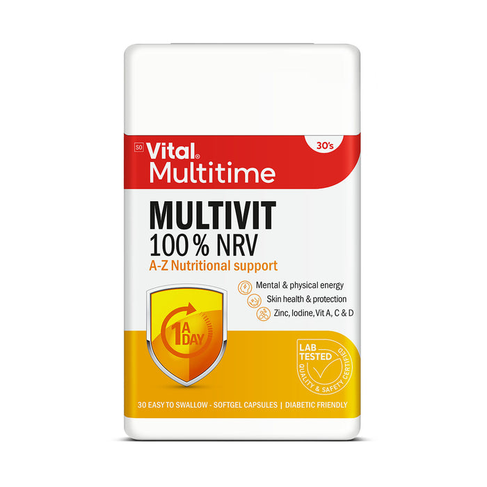 Vital Multivitamin 100% NRV 30 Capsules