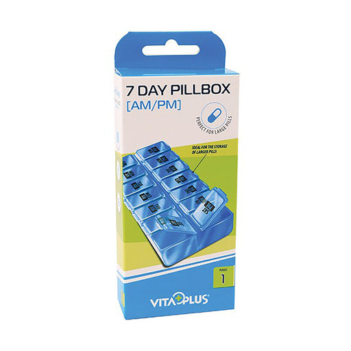 Vitaplus Pill Box Seven Days Am Pm 1 Unit