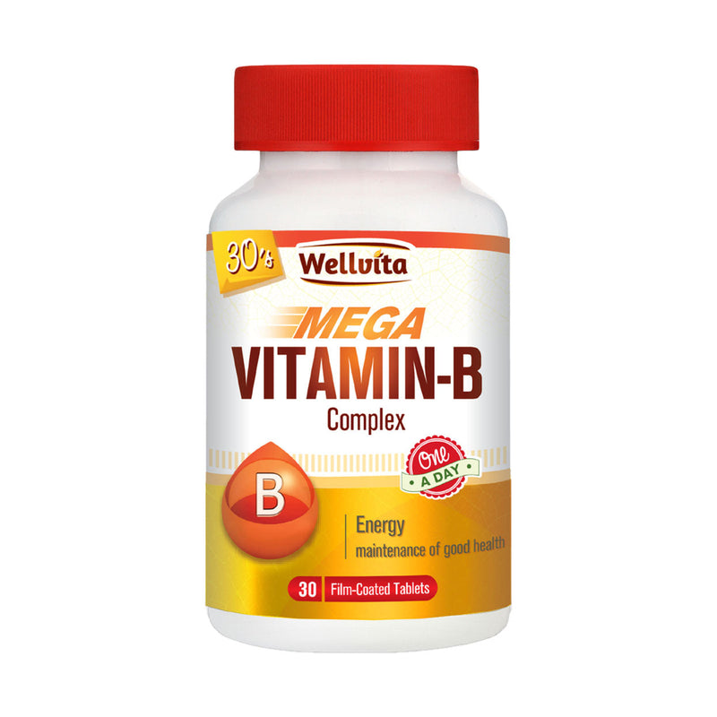 Wellvita Vitamin B Complex 30 Tablets