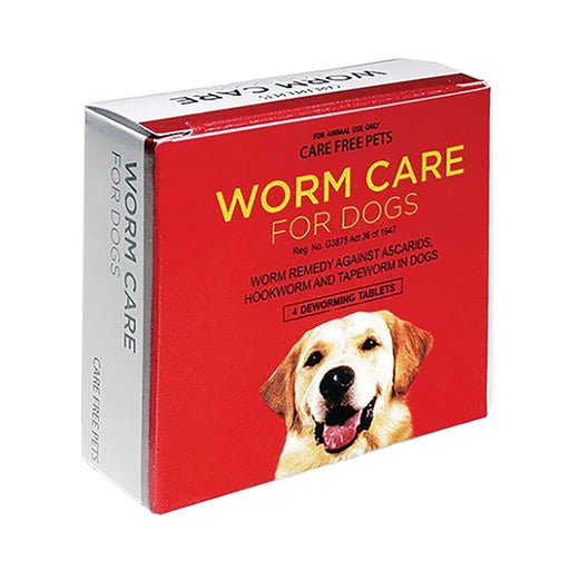 Worm Care For Dogs 4 Tablets