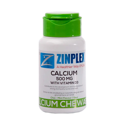 Zinplex Calcium & Vitamin D3 30 Chewable Tablets