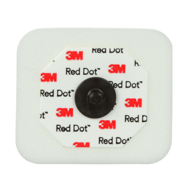 Solventum 3M Red Dot 2560 monitoring electrode with foam tape and sticky gel