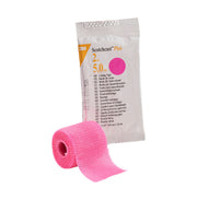 Solventum 3M Scotchcast Plus Pink Casting Tape 5cm x 3.6m 82002x, roll and packaging