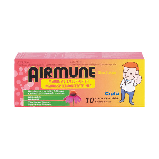 Airmune 10 Effervescent Tablets