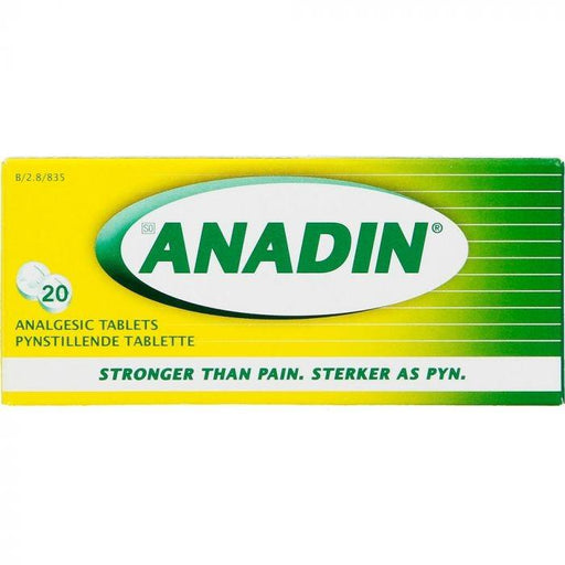 Anadin 20 Tablets