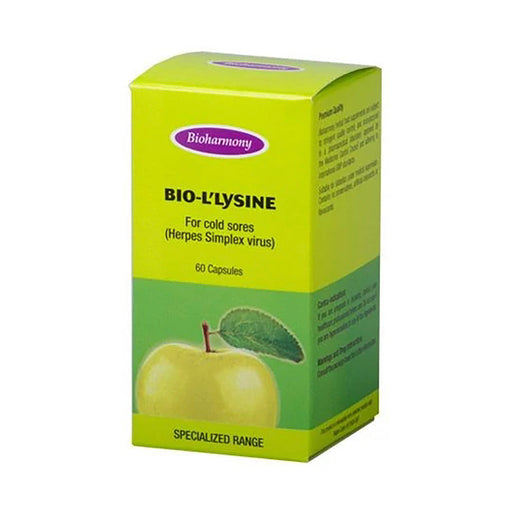 Bioharmony Bio-l'lysine 500mg 60 Capsules
