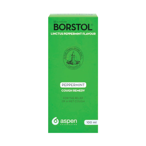 Borstol Cough Syrup Peppermint 100ml