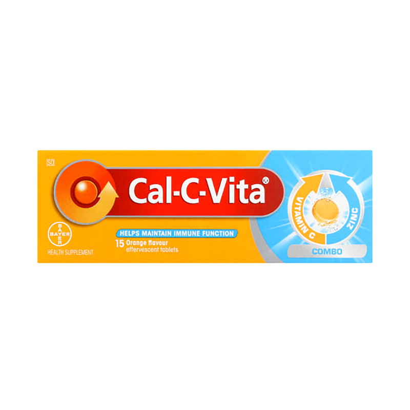 Cal-C-Vita Combo 15 Effervescent Tablets