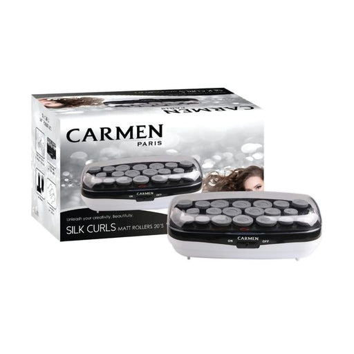 Carmen Silk Curl Matt Rollers 20 Rollers