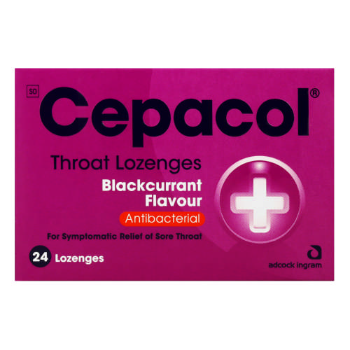 Cepacol Throat Lozenges Blackcurrant 24