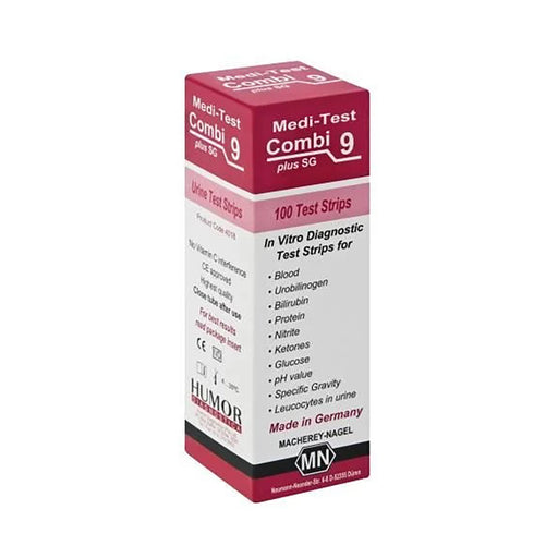 Combi 9 + Sg Urine 100 Test Strips