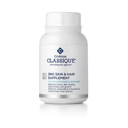 Creme Classique Zinc Skin & Hair Supplement 60 Capsules
