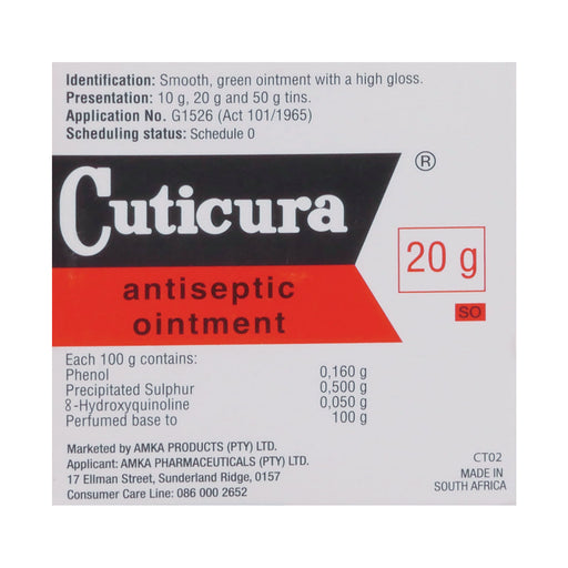 Cuticura Antiseptic Ointment 20g