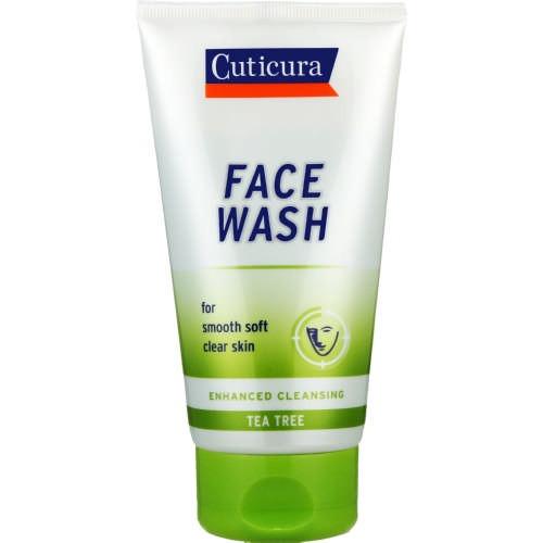 Cuticura Face Wash Enhanced Cleaning Tea Tree 150ml